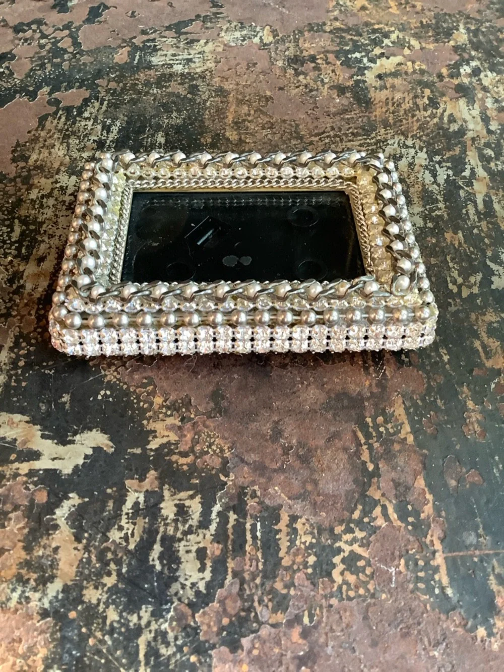 Stunning Frame Rhinestones 4x3”
